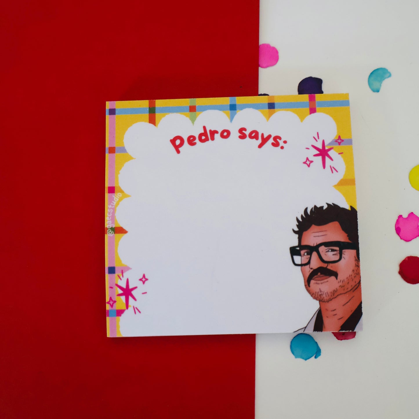 PEDRO SAYS- STICKY NOTES POP CULTURE