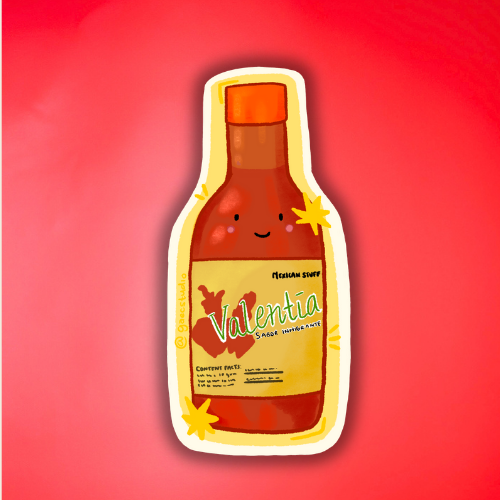 SALSA VALENTÍA - STICKER