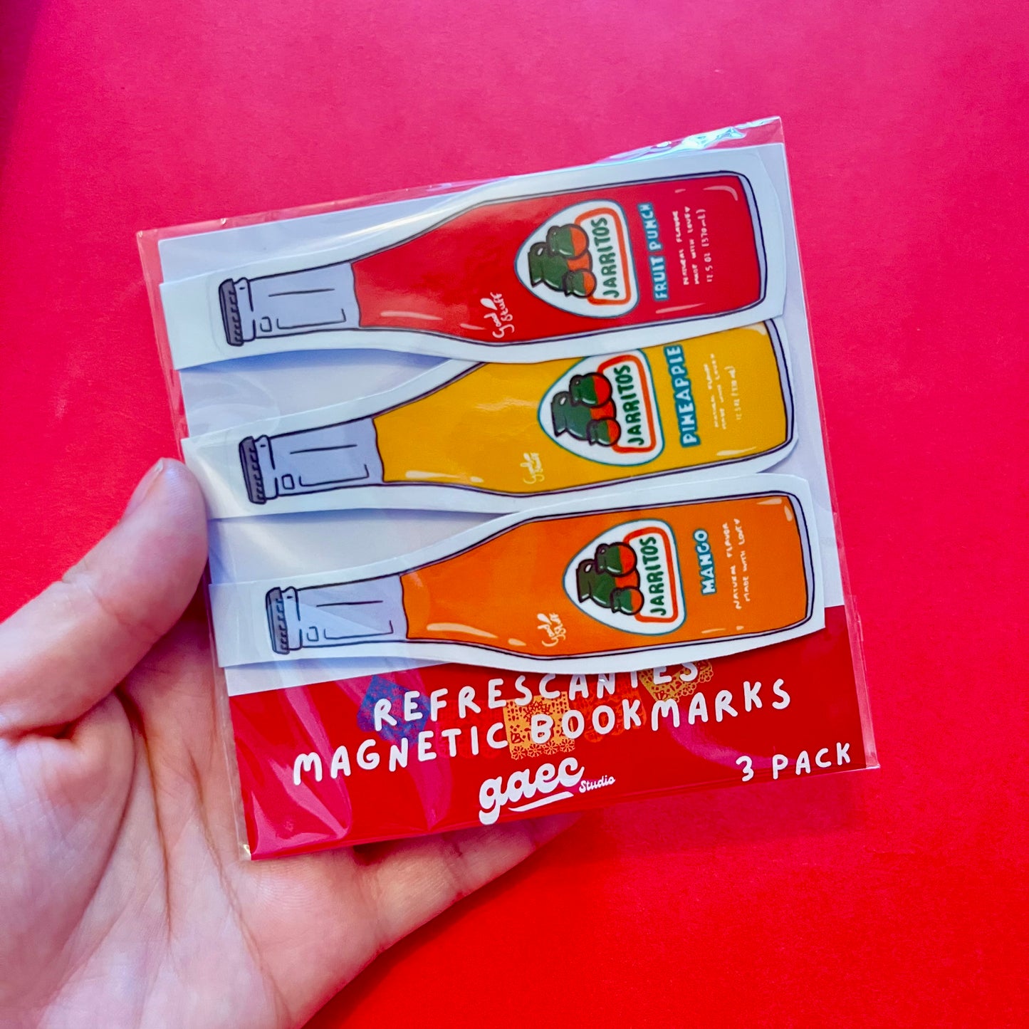 JARRITOS MEXICAN DRINK MAGNETIC BOOKMARKS PACK