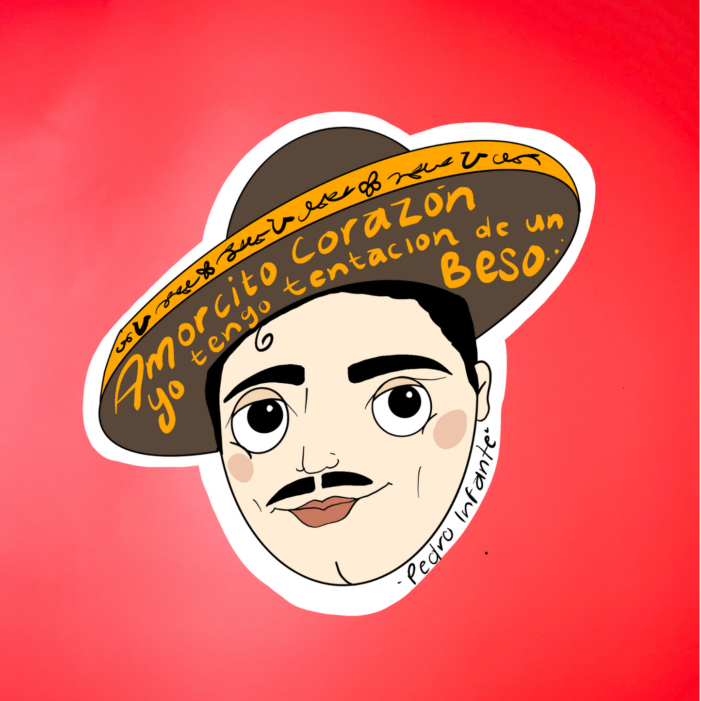 PEDRO INFANTE POP CULTURE - STICKER