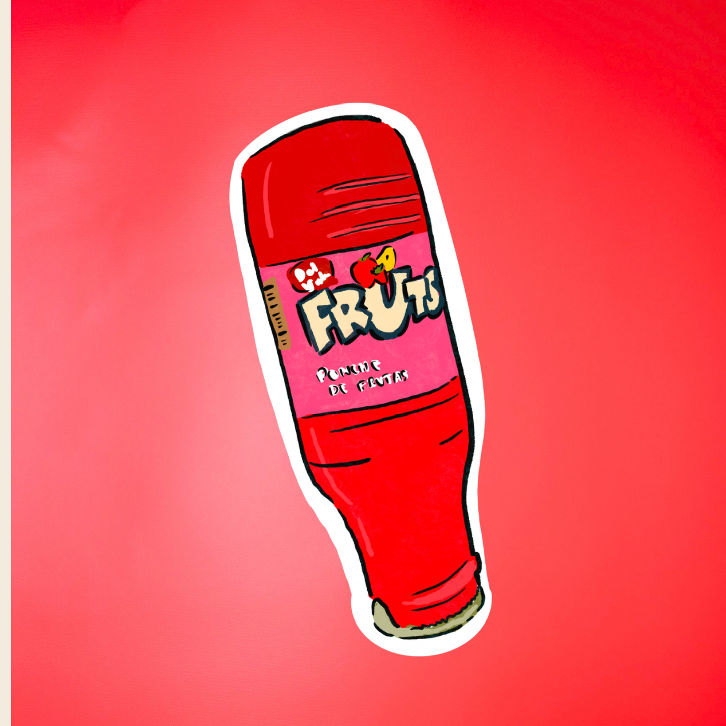 JUGO FRUTSI - STICKER