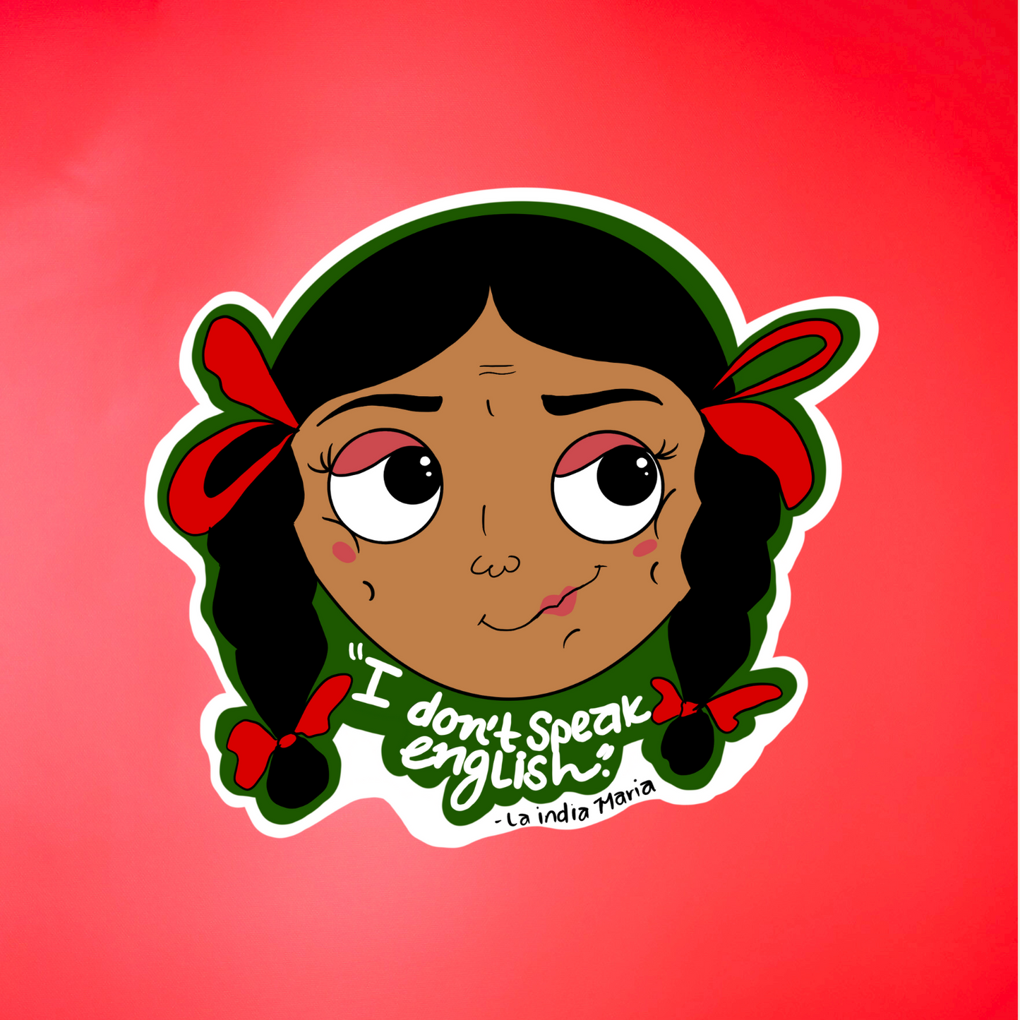 INDIA MARIA POP CULTURE - STICKER