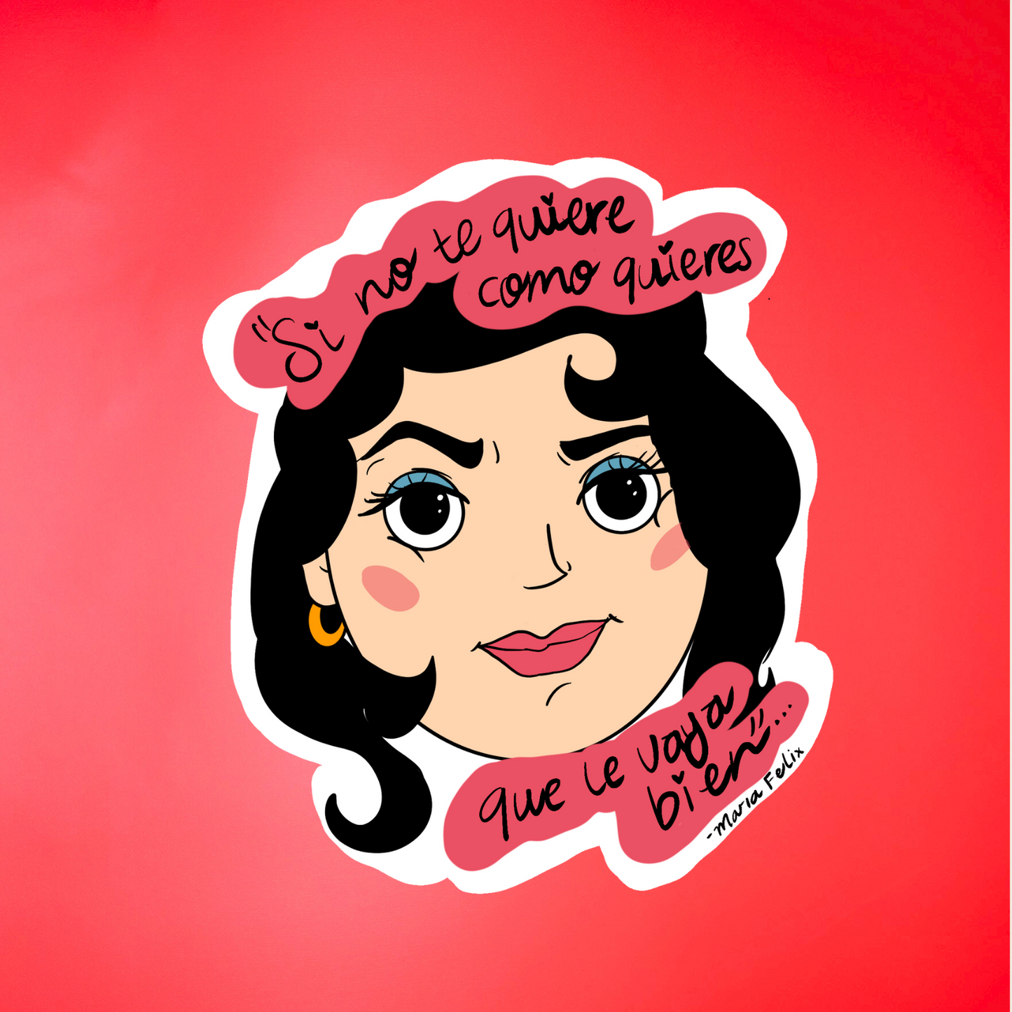 MARIA FELIX POP CULTURE - STICKER