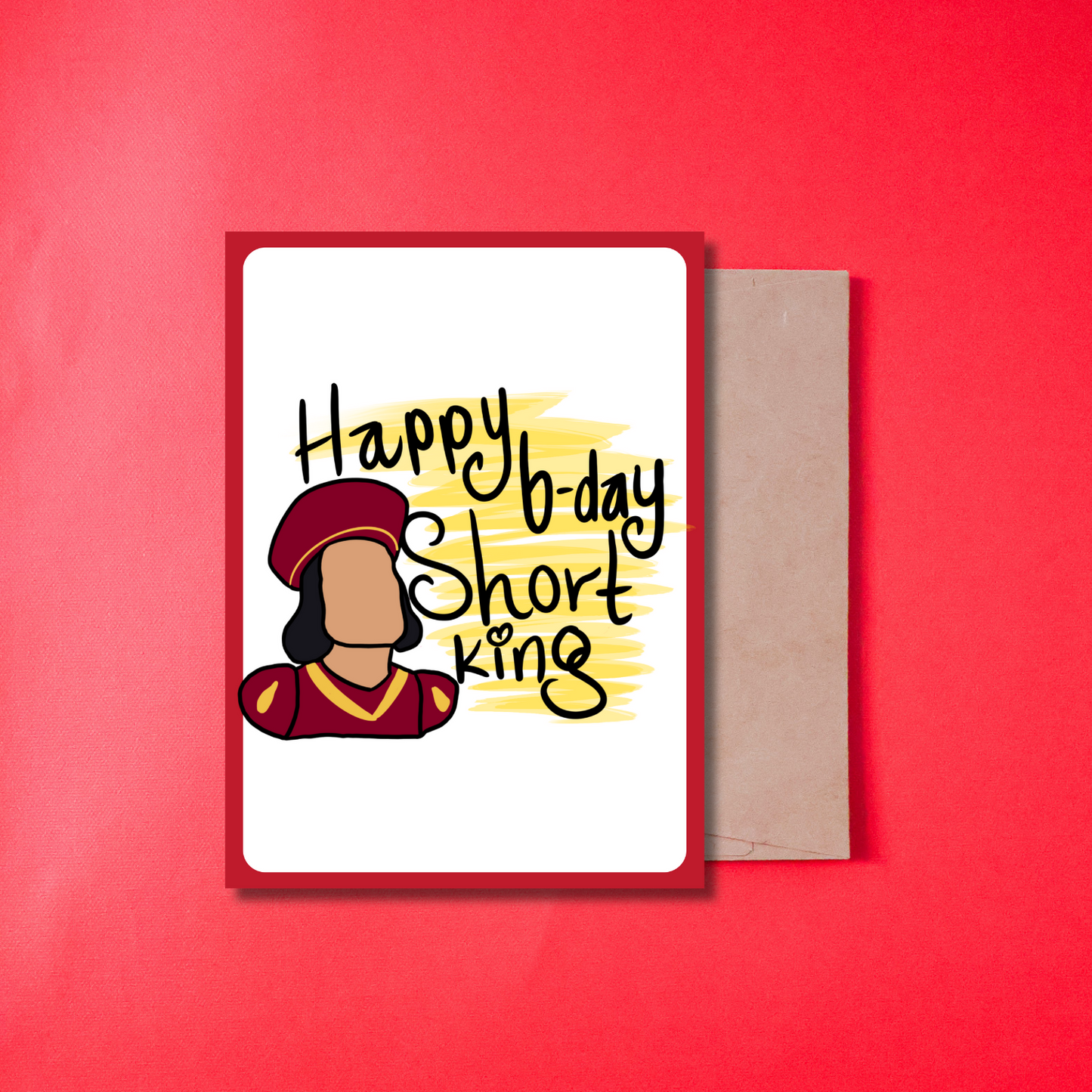 HAPPY BIRTHDAY SHORT KING, LORD FARQUARD POP CULTURE - CARD