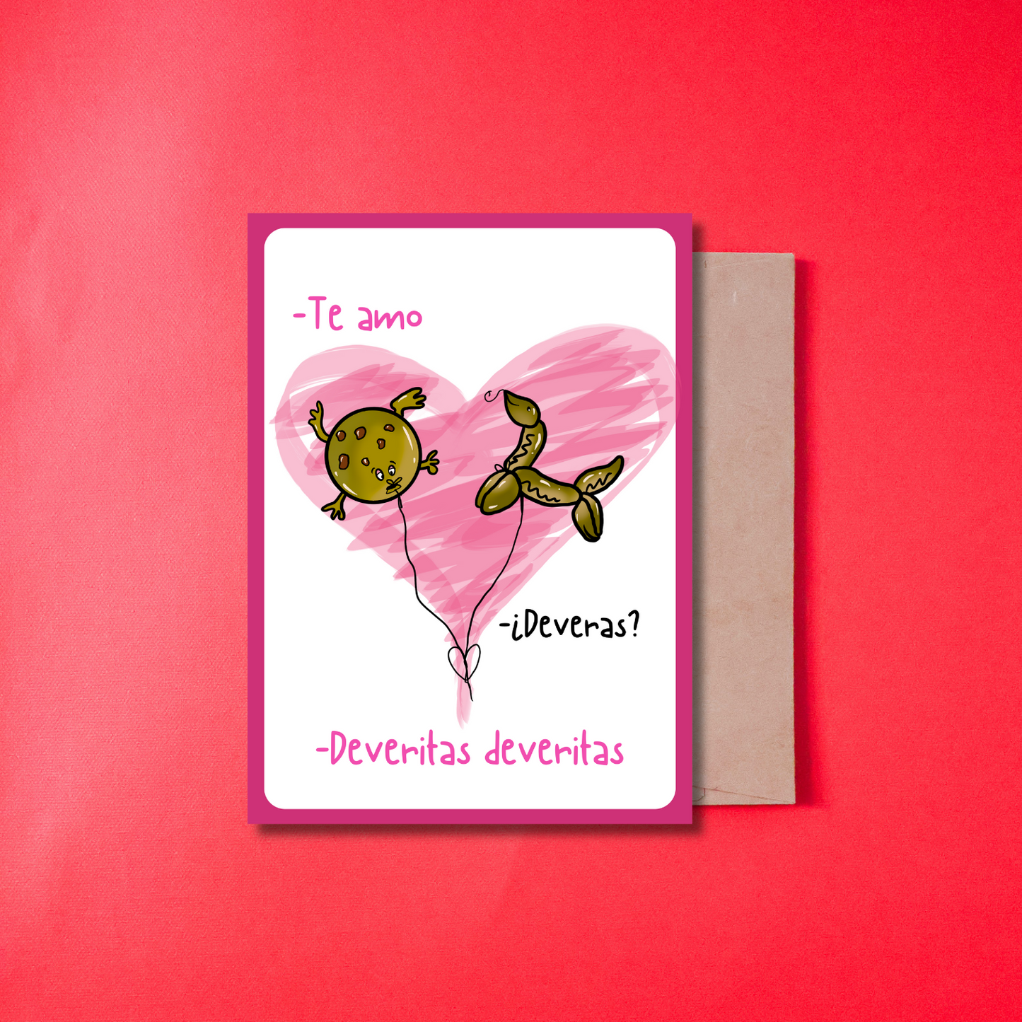 SHREK BALLONS POP CULTURE - CARD IN SPANISH