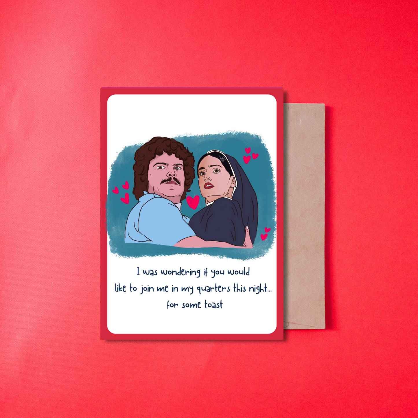 NACHO Y ENCARNACION POP CULTURE - CARD