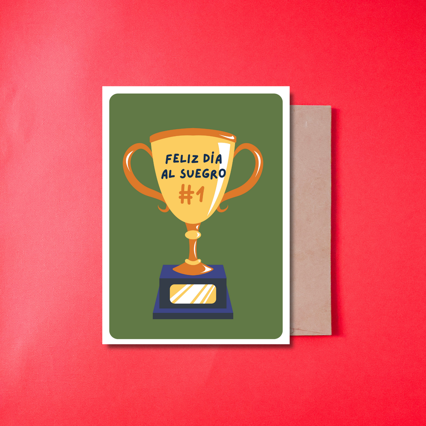 FELIZ DIA AL SUEGRO #1 - CARD IN SPANISH