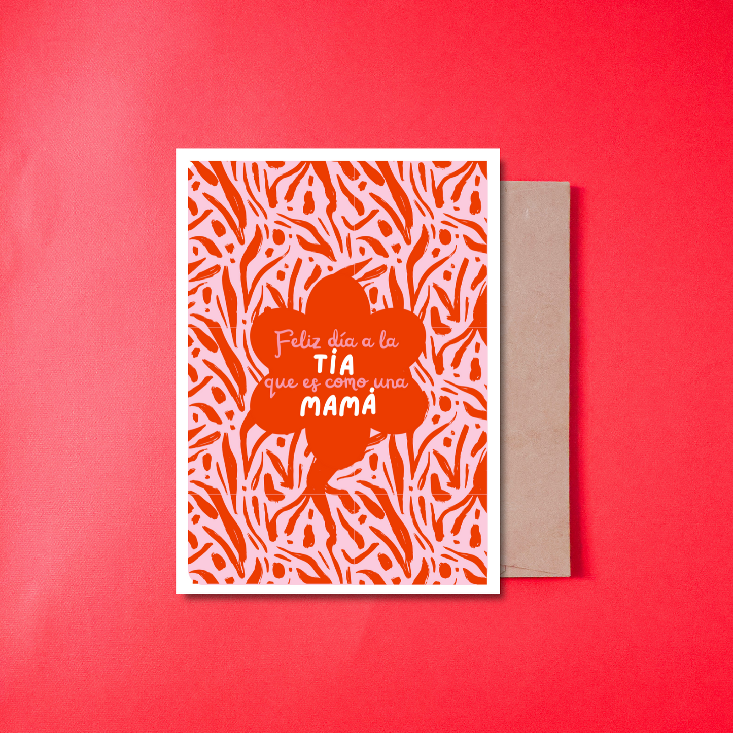 FELIZ DIA DE LAS MADRES TIA - CARD IN SPANISH