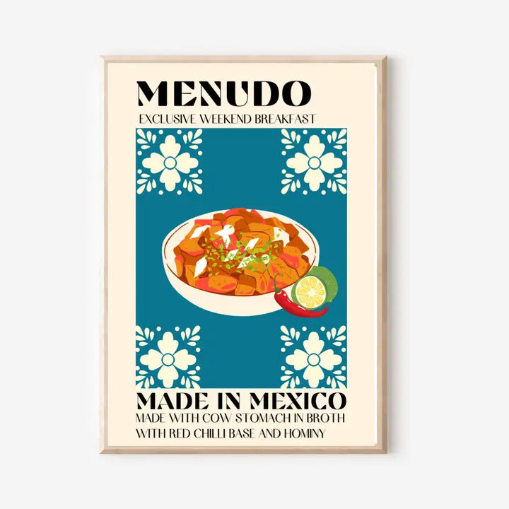 MENUDO ART PRINT