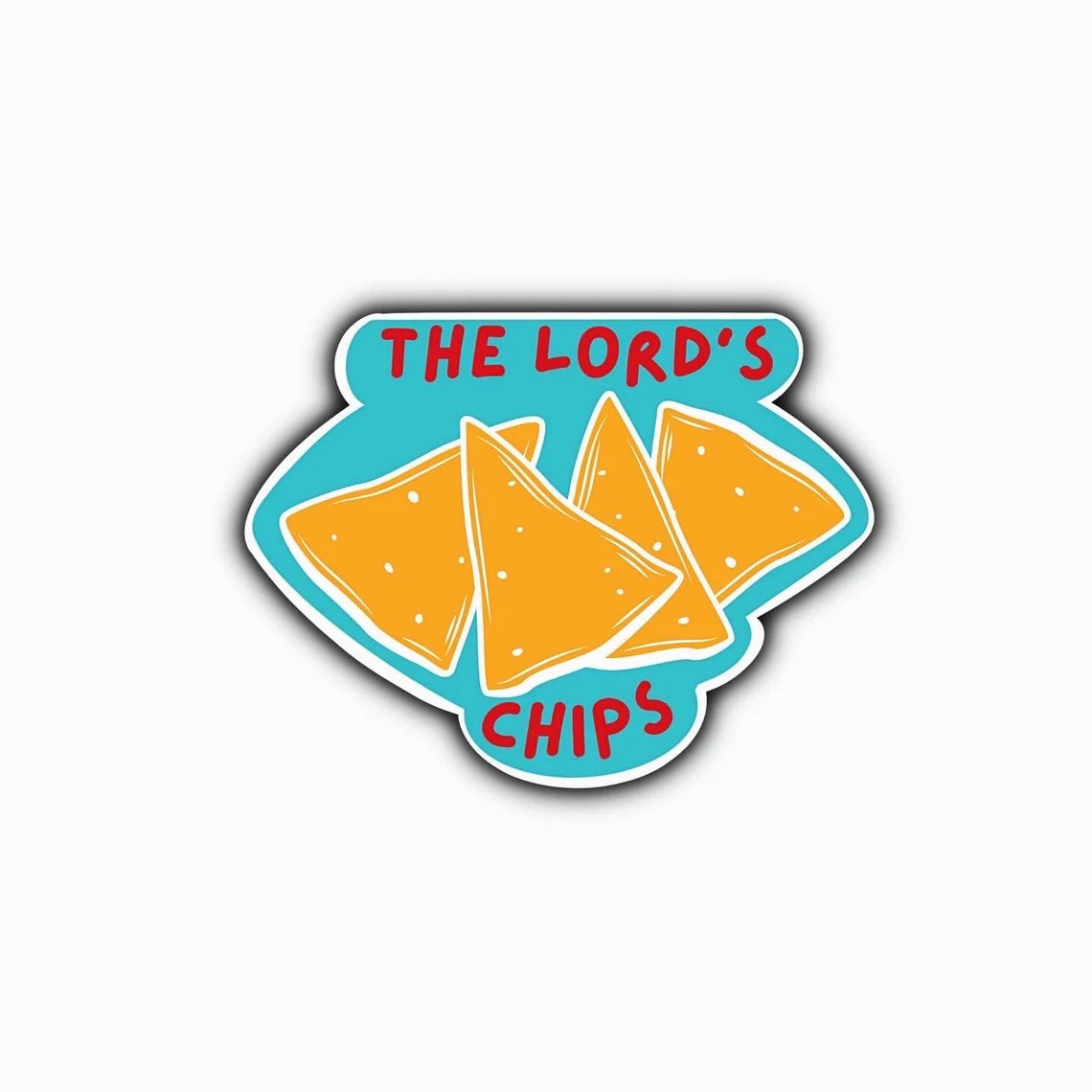 THE LORD CHIPS - NACHO LIBRE STICKER