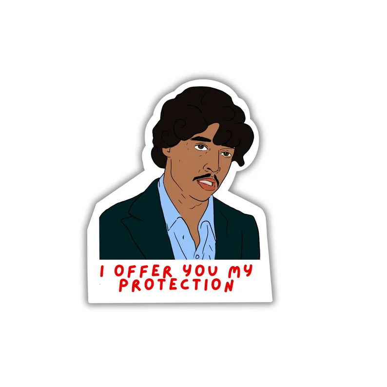 I OFFER YOU MY PROTECTION - NAPOLEON DYNAMITE STICKER