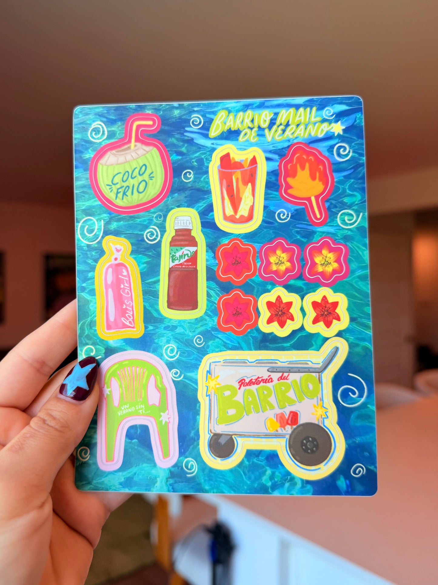 Sticker sheet - Verano