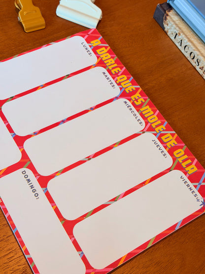 WEEKLY - NOTE PAD