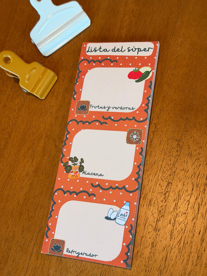 LISTA DEL SUPER - NOTE PAD