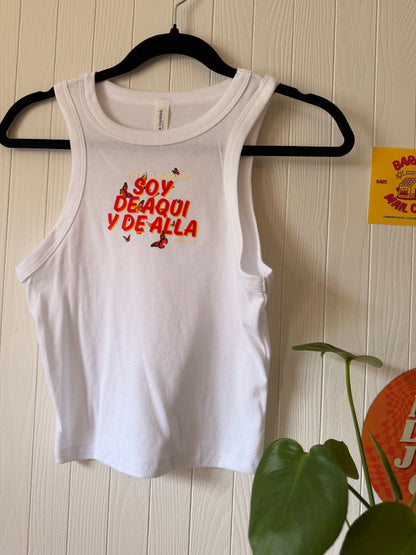 DE AQUÍ Y DE ALLÁ  TANK TOP