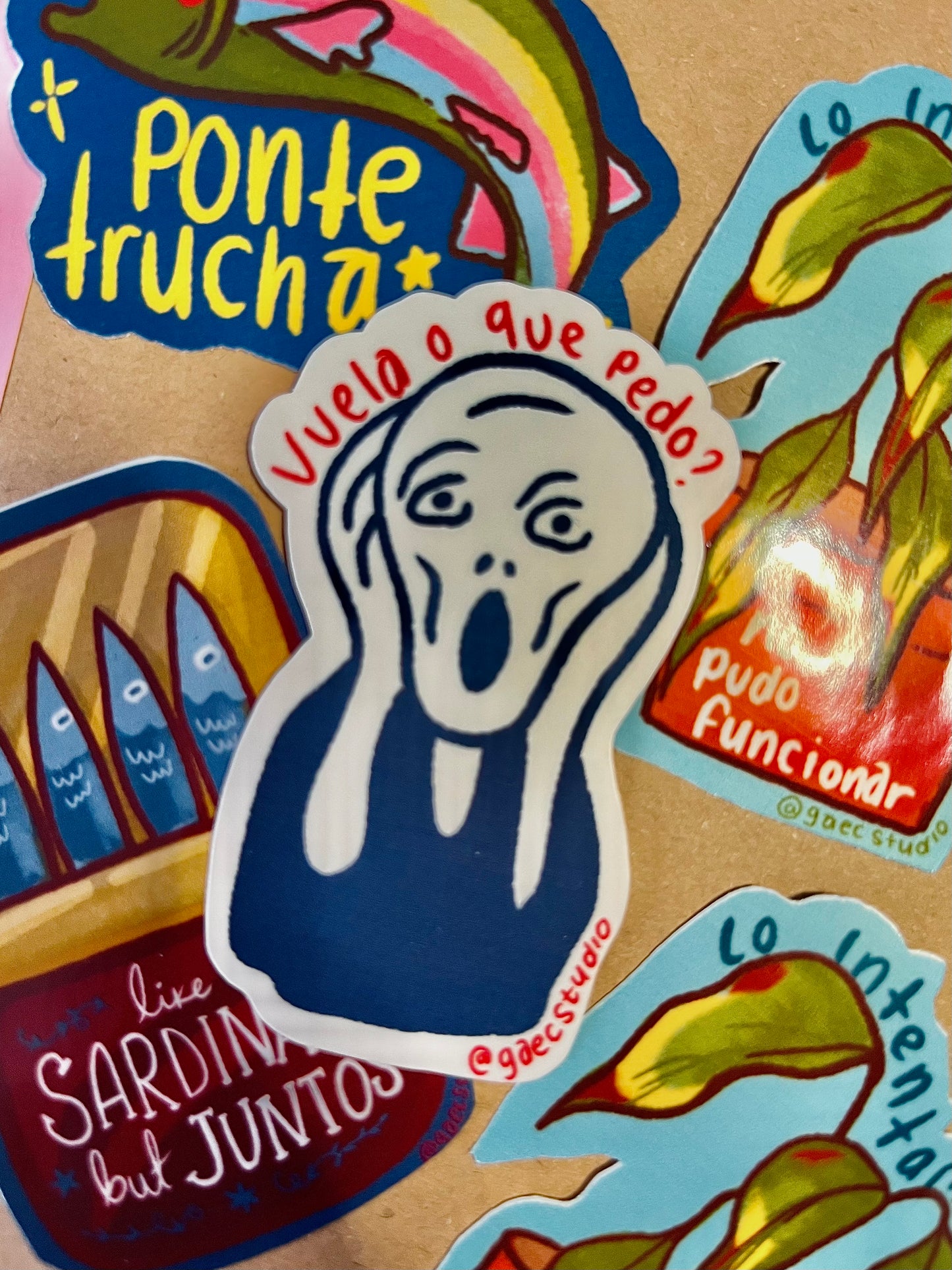 VUELA O QUE PEDO - STICKER