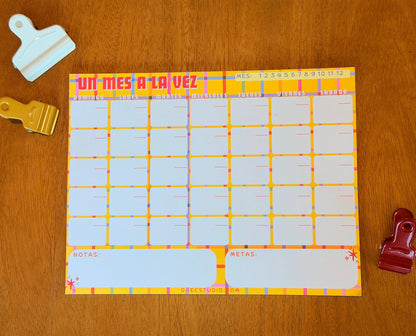 MONTHLY - NOTE PAD