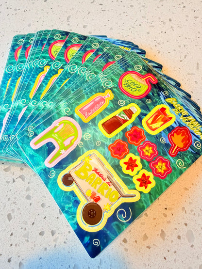 Sticker sheet - Verano