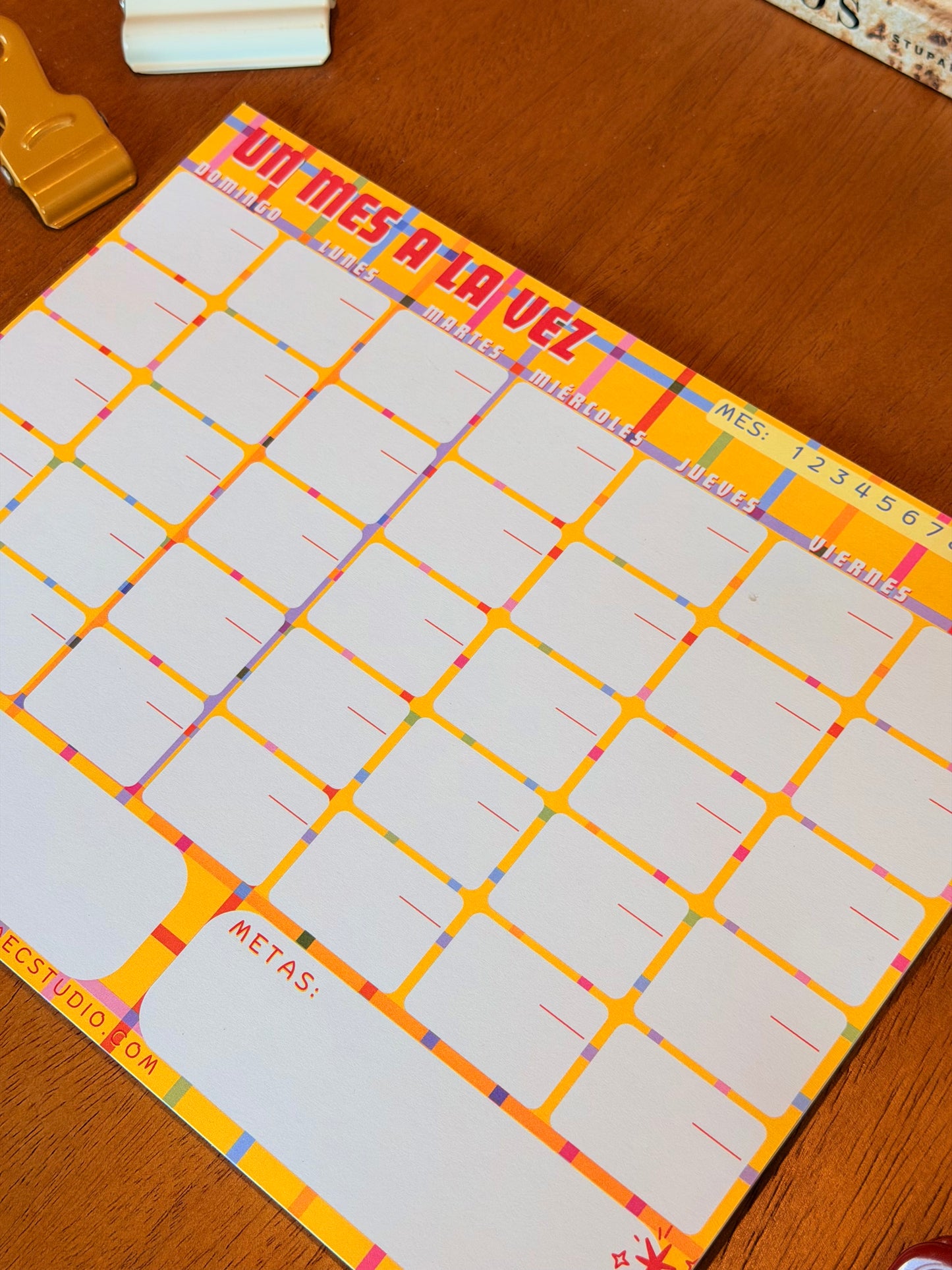 MONTHLY - NOTE PAD