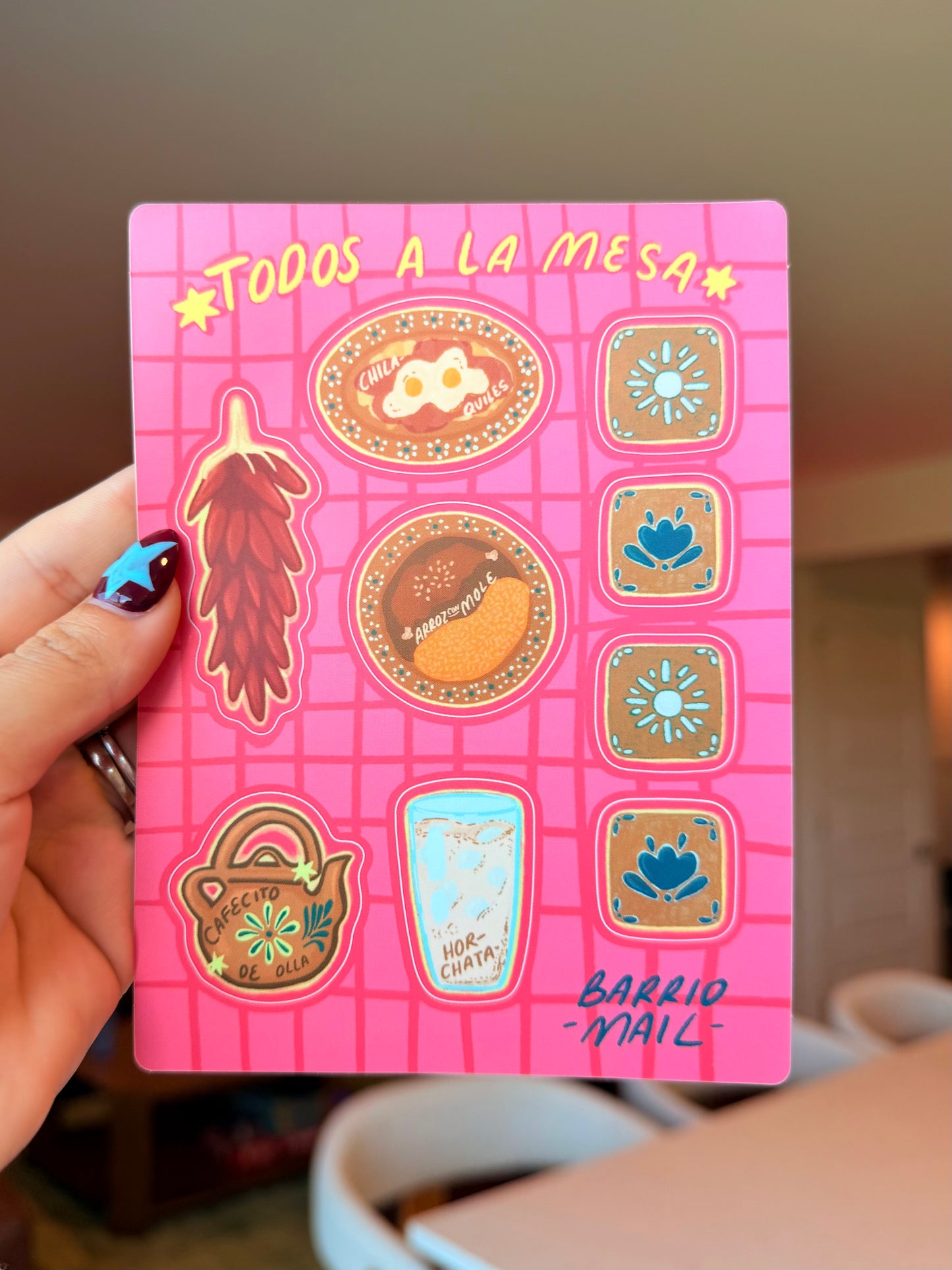 Sticker sheet - Todos à la mesa