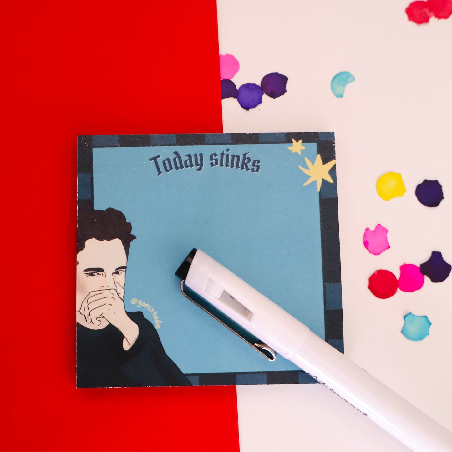 TODAY STINKS - STICKY NOTES POP CULTURE