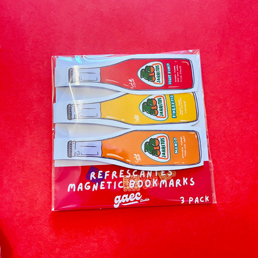 JARRITOS MEXICAN DRINK  MAGNETIC BOOKMARKS PACK