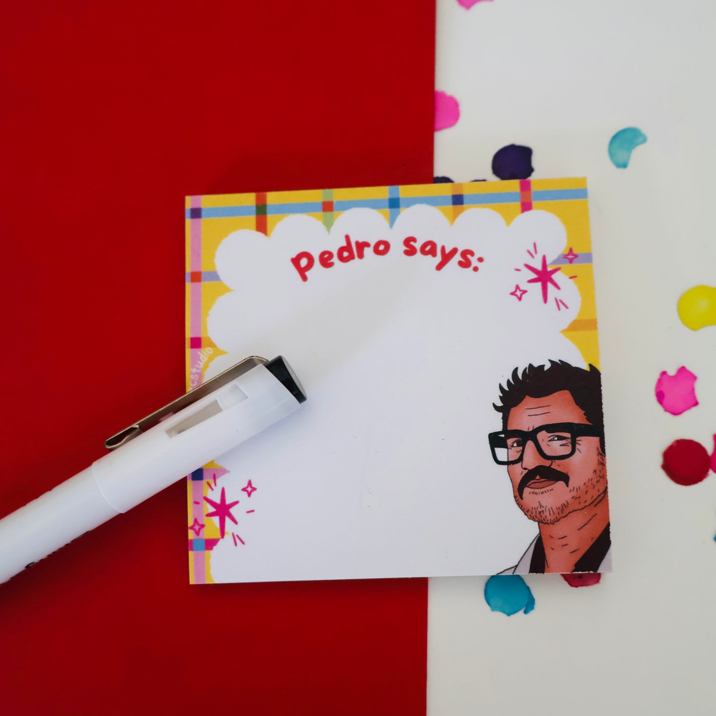 PEDRO SAYS- STICKY NOTES POP CULTURE