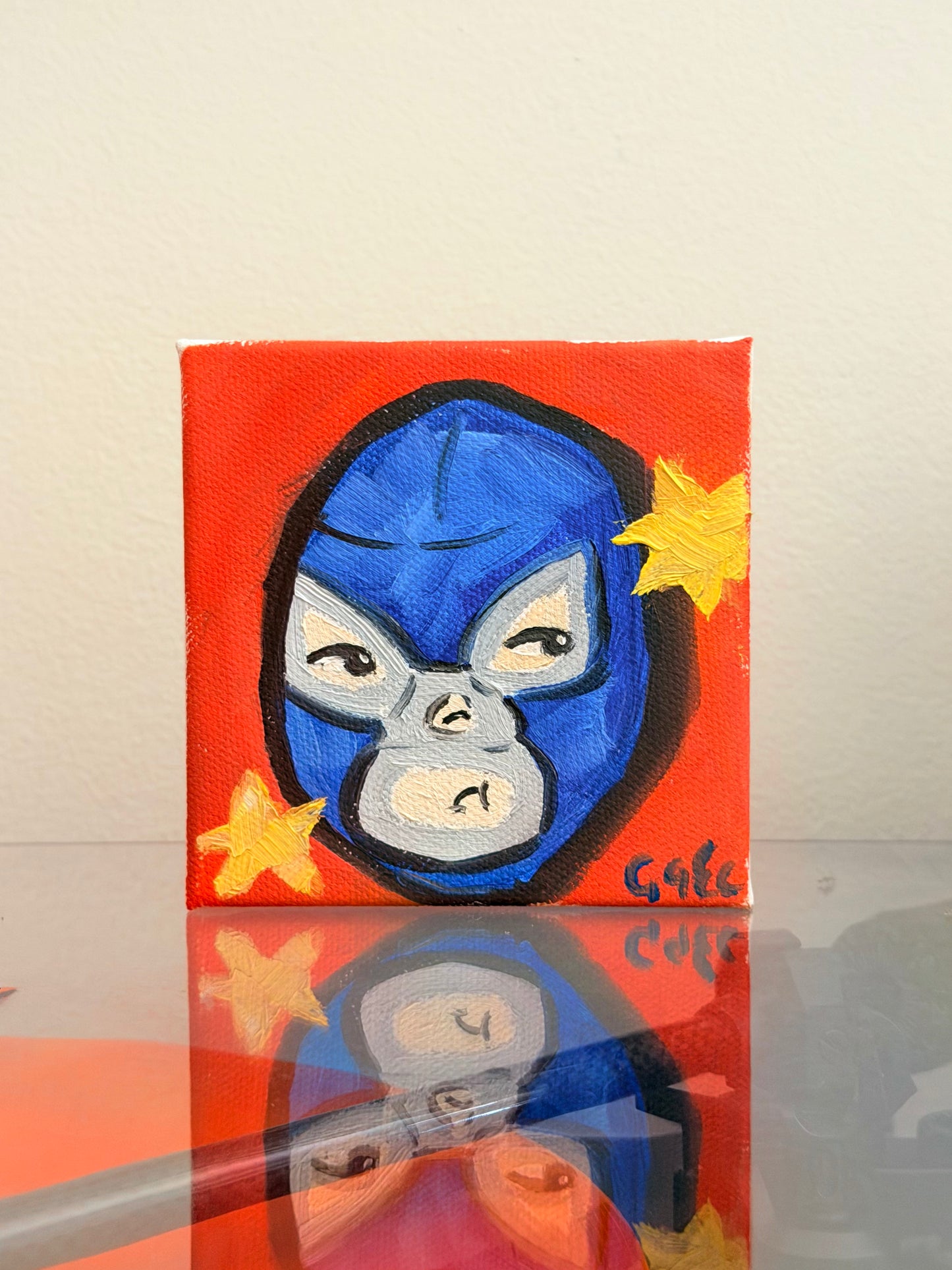 “BLUE DEMON” ORIGINAL MINI PAINTING