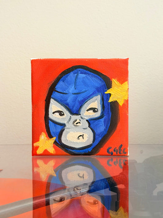 “BLUE DEMON” ORIGINAL MINI PAINTING