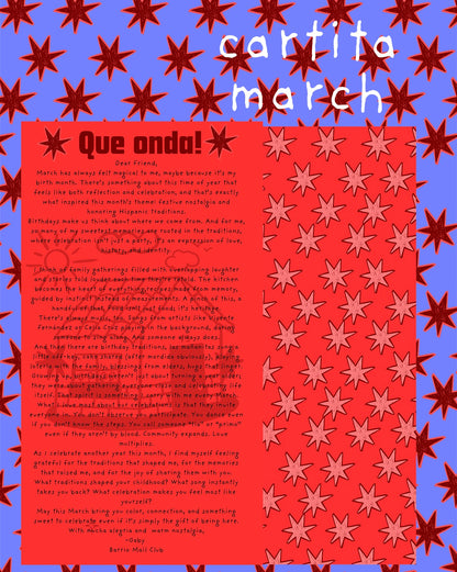 Barrio Club - March PAST MONTH
