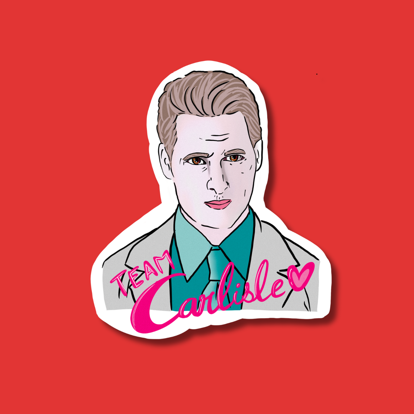 TEAM CARLISLE - POP CULTURE TWILIGHT  STICKER