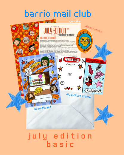BARRIO MAIL CLUB SUBSCRIPTION