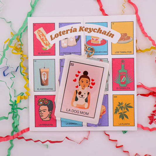 Keychain – Colorful Dog Lover Gift | Enamel Keychain