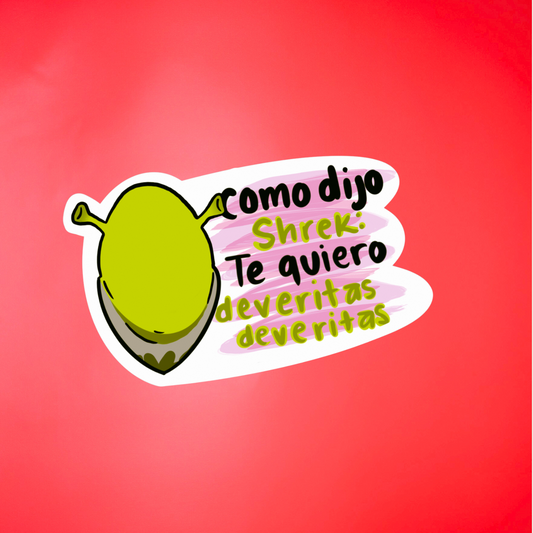 POP CULTURE SHREK - STICKER